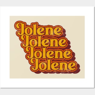 Jolene ))(( Distressed Country Music Classics Fan Art Posters and Art